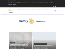 Tablet Screenshot of hendersonrotary.co.nz